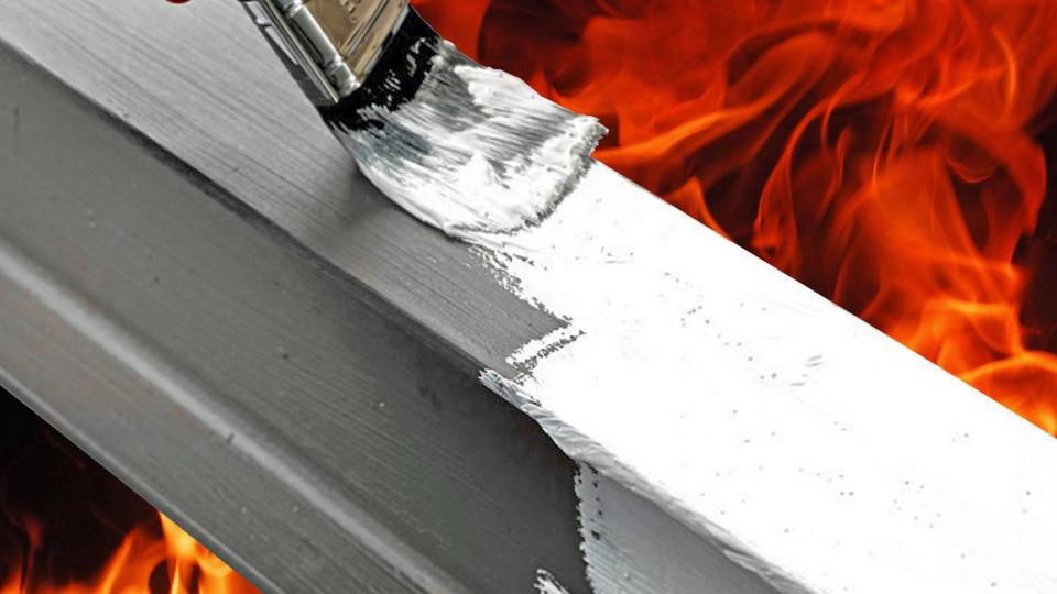 Protéger l'acier avec un revêtement résistant au feu Paint & Stuc